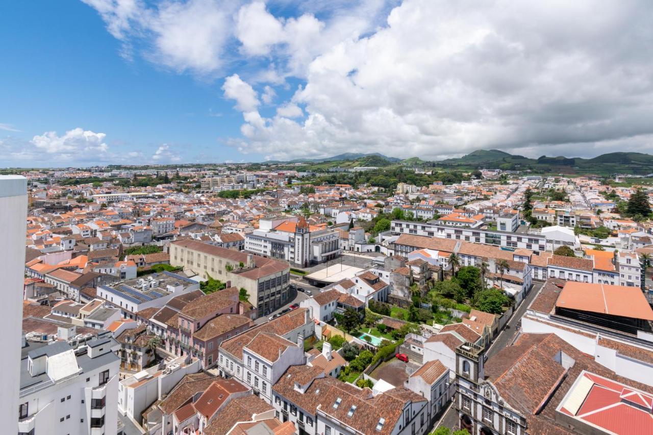 Atlantic Penthouse - City, Montain & Ocean - Free Parking Ponta Delgada Exterior foto